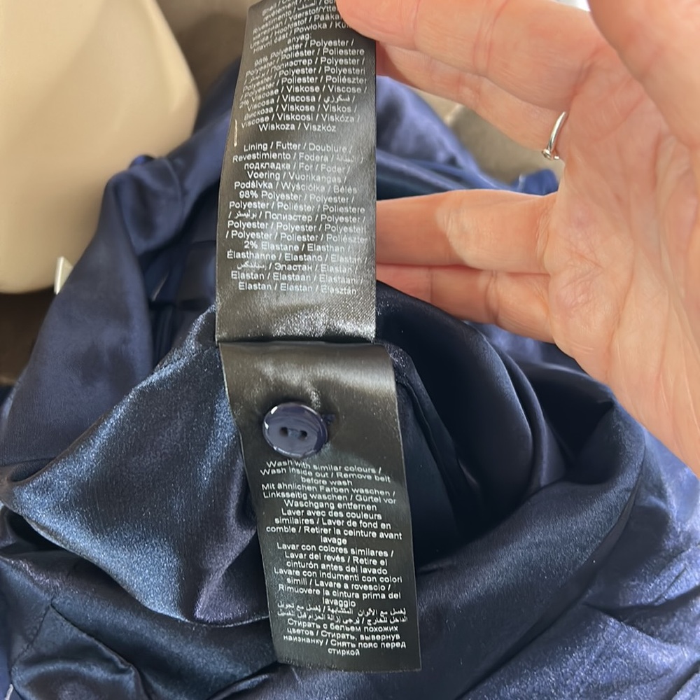 Gestuz Kine sleeveless pinstripe pocketed jumpsuit NWT Intermix - Picture 8 of 10